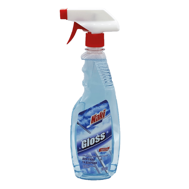 Засіб для миття скла NAKI, 500мл